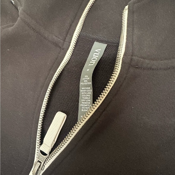 Vuori Sedona Half Zip Medium Black - Picture 5 of 6